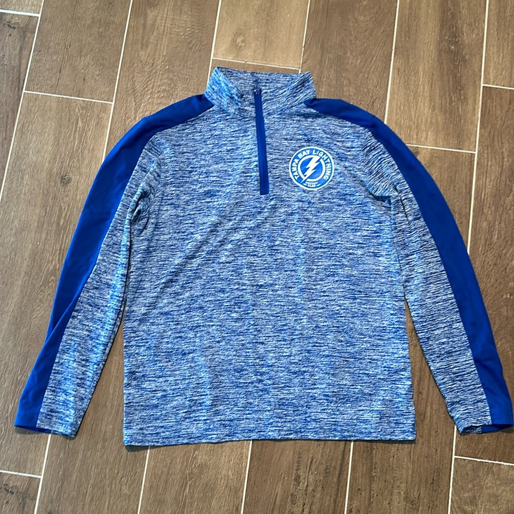 Tampa Bay Sports Lightning Youth Half Zip Long Sleeve
